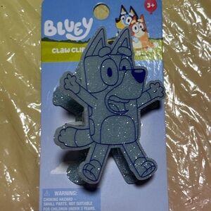 Bluey Glitter Claw Clip for Kids
